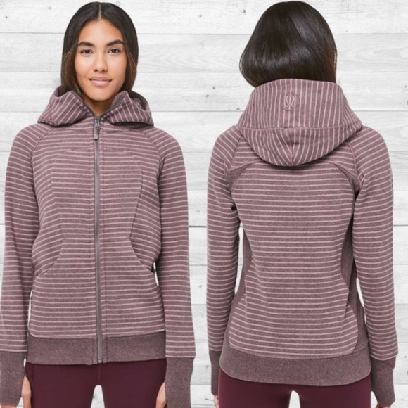 lululemon athletica Tops - LULULEMON Scuba Hoodie Classic Cotton Fleece EUC